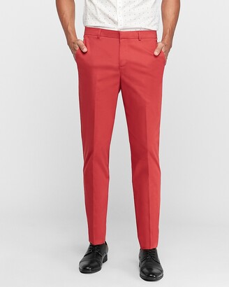 slim performance stretch easy care cotton dress pant
