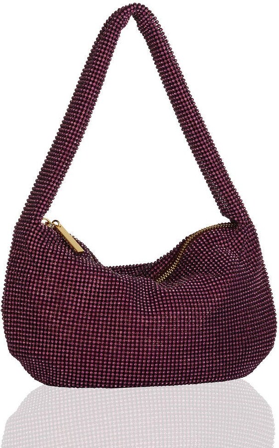 Whiting & Davis Farrah Crystal Hobo