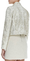 Thumbnail for your product : Alice + Olivia Jace Beaded Quilted Leather Moto Jacket