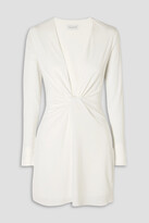 Thumbnail for your product : Halston Jaycee twisted stretch-jersey mini dress