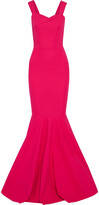 Thumbnail for your product : Roland Mouret Orpheus Fluted Stretch-cotton Cady Gown