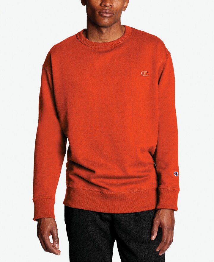 Champion Orange Men's Sweatshirts & Hoodies | ShopStyle