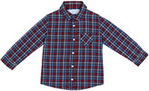 Thumbnail for your product : Mayoral Boy's Windowpane Check Button Up Shirt, Size 6-36 Months