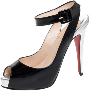 Kurve Bourgogne smag Christian Louboutin Peep Toe Women's Sandals | Shop the world's largest  collection of fashion | ShopStyle