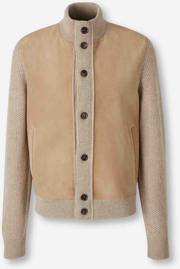 Ermenegildo Zegna Suede Knit Jacket