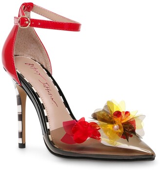 betsey johnson susan embellished pumps