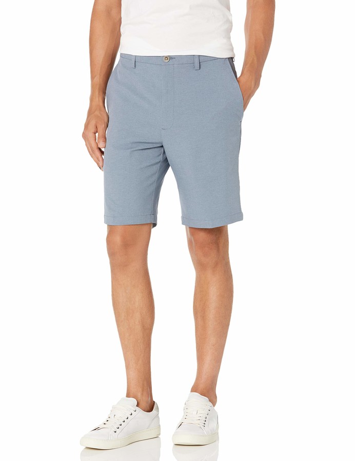 stretch waist shorts mens