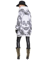 Thumbnail for your product : Philipp Plein Lurex & Wool Blend Sweater With Fox Fur