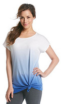 Thumbnail for your product : Calvin Klein Performance Dip Dye Knot Top