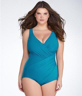 Miraclesuit Oceanus Solid Wire-Free Swimsuit Plus Size