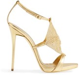 Thumbnail for your product : Giuseppe Zanotti 'Coline' Crystal Mesh Sandal (Women)
