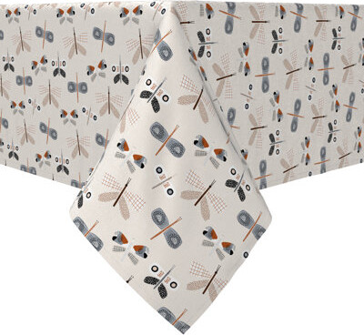 East Urban Home Fabric Textile Products Inc. Rectangular Tablecloth 100% Cotton 60X120\
