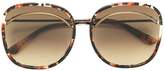 Bottega Veneta Eyewear Nero tortoiseshell sunglasses