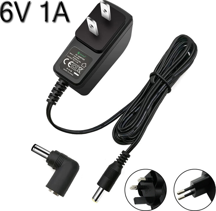 69 Gonine 6V Power AC Adapter for Omron Healthcare Upper Arm Blood Pressure Monitor 5 7 10 Series AT & T Vtech Cordless Phone Charger DC Cor