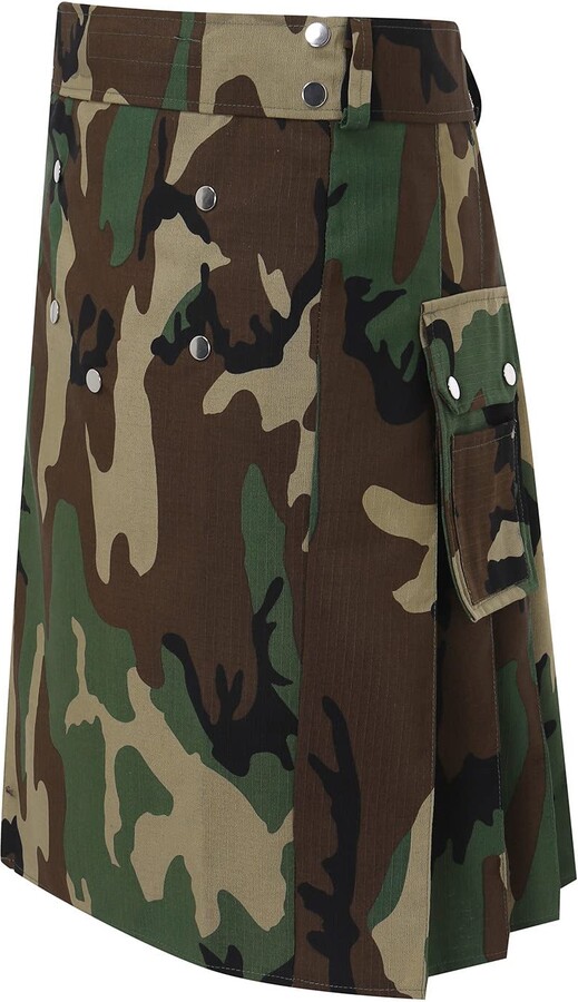 Kilt Men's Plaid Skirt Fashion Traditional Scotland Medieval