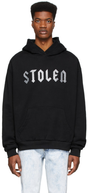 black glitter hoodie
