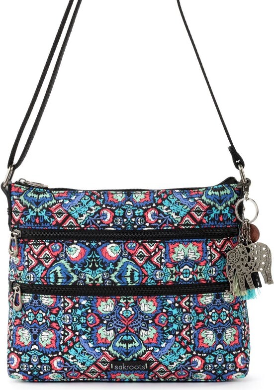 Sakroots Basic Crossbody Handbag Blue ShopStyle Shoulder Bags