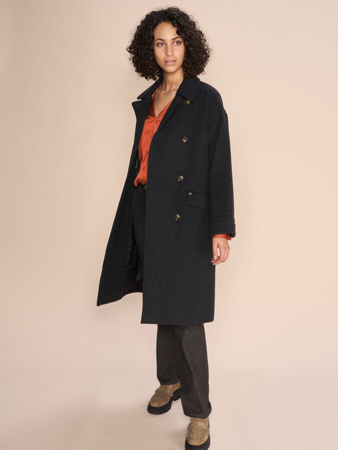 MOS MOSH Venice Oversized Overcoat - ShopStyle Coats