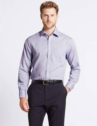 Marks and Spencer Pure Cotton Non-Iron Regular Fit Shirt