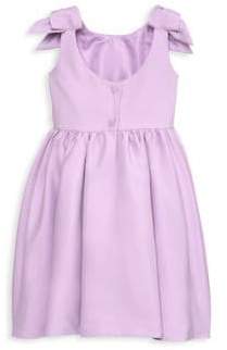 Janie and Jack Baby Girl's & Little Girl's Bow Sleeve Dress