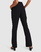 Thumbnail for your product : Alice In The Eve Women's Pants - Silvia Tailored Slit Pants Black - Size One Size, M at The Iconic