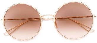 Elie Saab round framed sunglasses