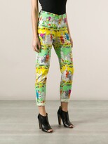 Thumbnail for your product : Versace Pre-Owned Printed Jeans