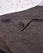 Thumbnail for your product : Ted Baker RIVTAPE Tapered textured chinos