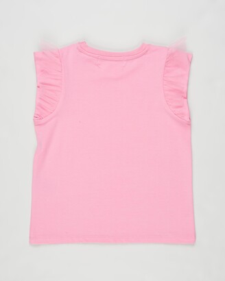 Cotton On Girl's Pink Printed T-Shirts - License Barbie Party Tee - Kids-Teens - Size 2 YRS at The Iconic