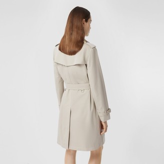 Burberry Topstitched Tropical Gabardine Trench Coat