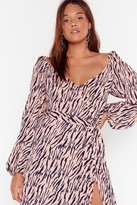 Thumbnail for your product : Nasty Gal Womens Herd You Love Me Plus Midi Dress - White - 24