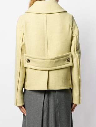 Marni Oversized wool collar jacket