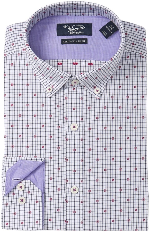 original penguin heritage slim fit shirt