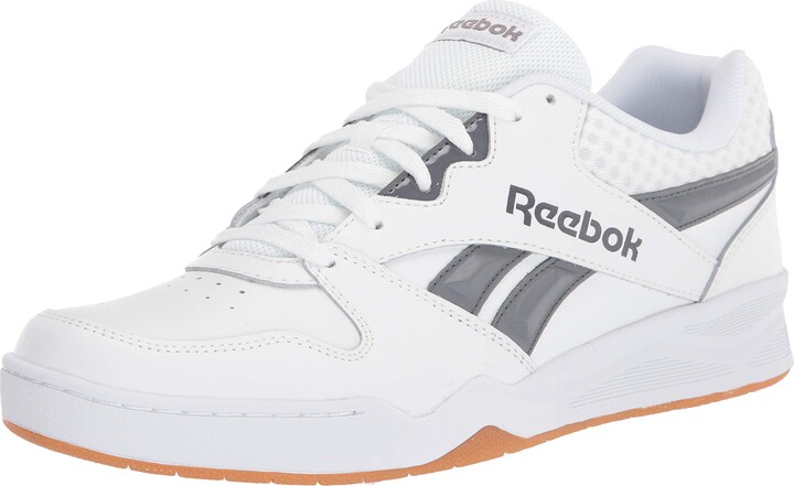 white reebok brown sole