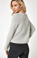 Thumbnail for your product : La Hearts Lace-Up Pullover Sweater