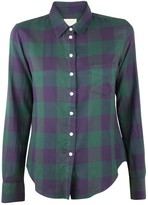 Thumbnail for your product : Band Of Outsiders Large Square Plaid Easy Shirt