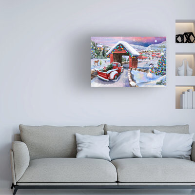 Winston Porter GL Studio To Grandma Barbs House We Go! Canvas Art