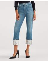 Thumbnail for your product : 7 For All Mankind Luxe Vintage Sequin Boyfriend Jean In Muse