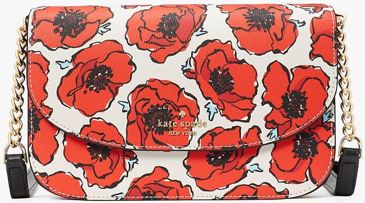 kate spade, Bags, Kate Spade Carson Floral Crossbody Bag With Chain