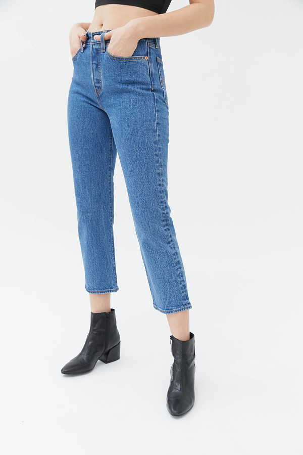 levi's skinny cropped jeans