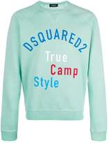 Thumbnail for your product : DSQUARED2 True Camp Style print sweatshirt