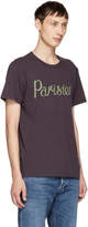 Thumbnail for your product : MAISON KITSUNÉ Burgundy Parisien T-Shirt