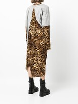 Thumbnail for your product : Junya Watanabe Mix-Print Midi Dress