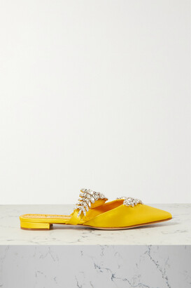 Manolo Blahnik Women's Yellow Shoes | ShopStyle