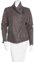 Thumbnail for your product : Vince Leather Asymmetrical Jacket