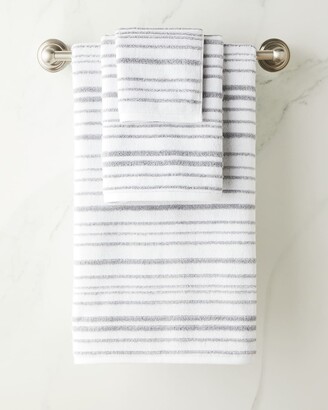 Kassatex Hudson Stripe Wash Towel