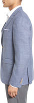 Thumbnail for your product : Sand Trim Fit Check Wool & Linen Sport Coat