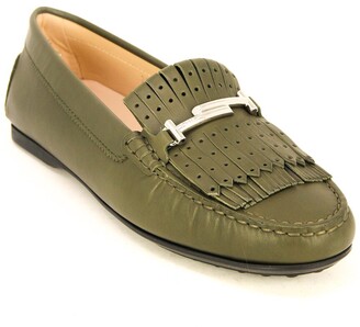 Tod's TodS Penny Slot Leather Moccasin