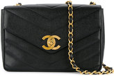 Chanel Vintage sac porté épaule à rab 