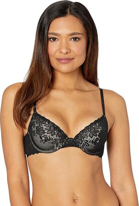 Layered Lightly Lined French Balconette Bra